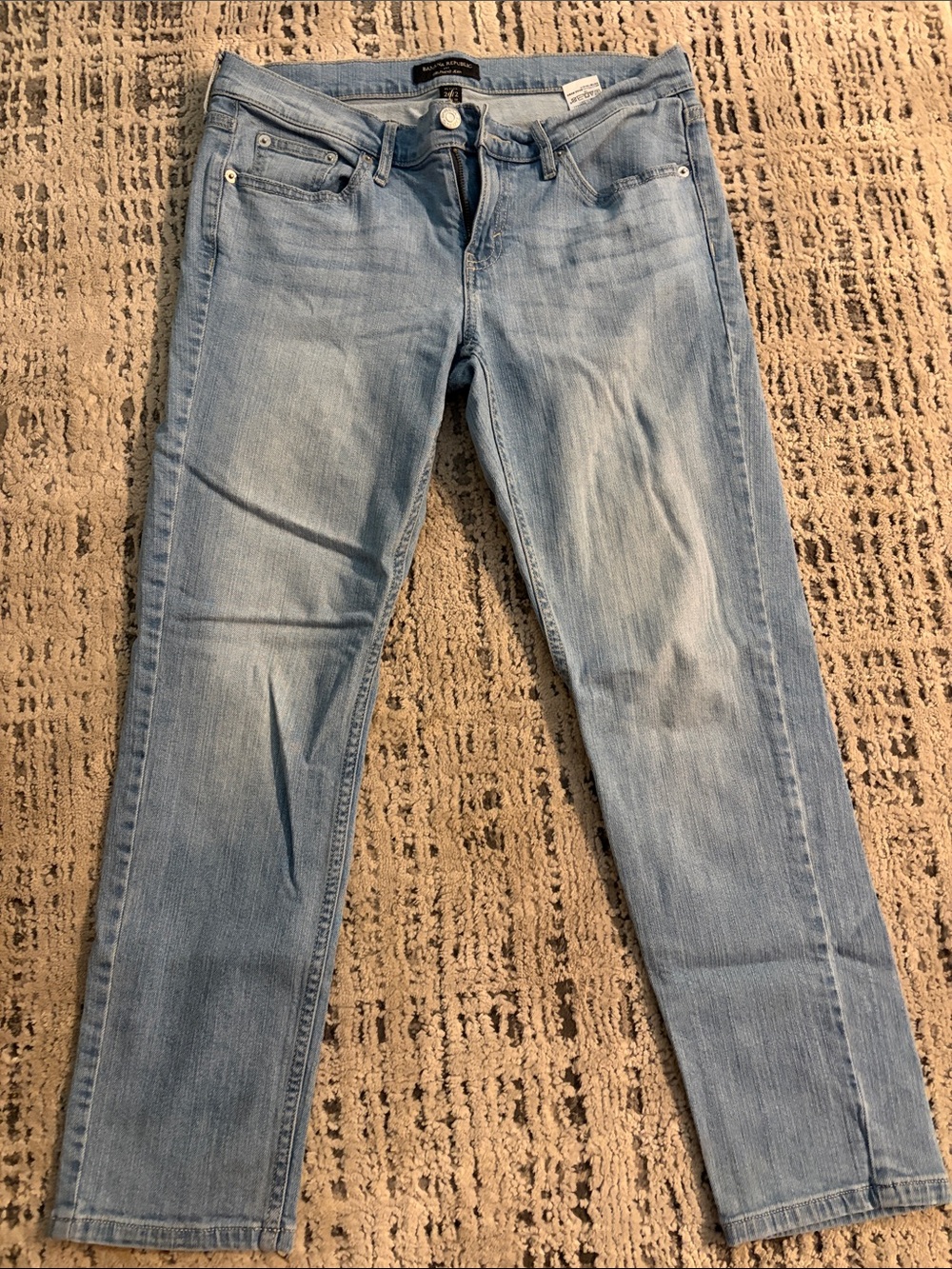 Banana Republic Light Blue Straight Leg Jeans